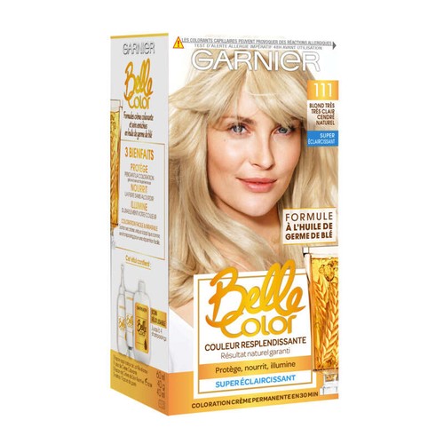 Belle Color Coloration Eclaircissant 111 Blond Très Très Clair Cendré