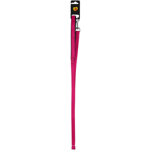 Animalis Laisse Basic Confort 40mm et 50cm pour Chien Fuchsia