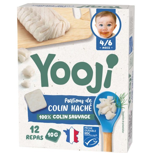 Yooji Portion de Colin sauvage 120g