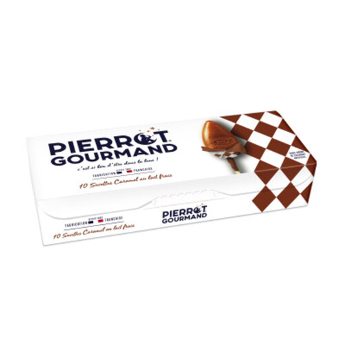 Pierrot Gourmand Sucettes Caramel X10
