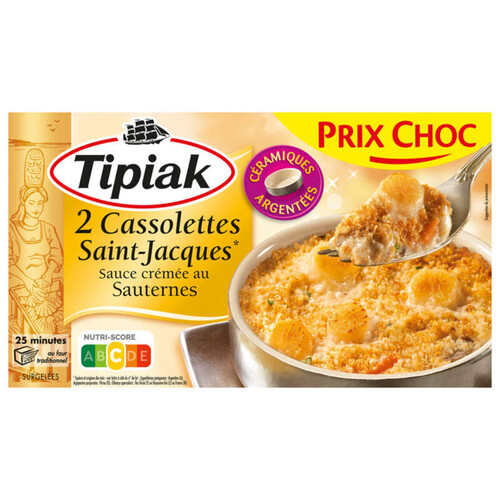 Tipiak Cassolet St Jacq 220G