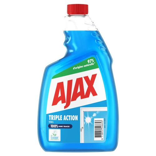 Ajax Vitres Recharge Triple action 75cl