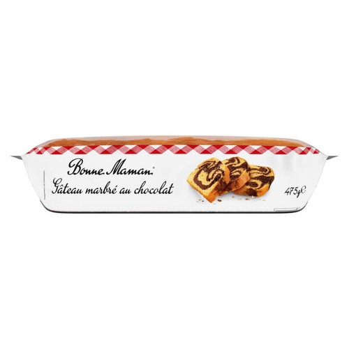 Bonne Maman Gâteau Marbré Au Chocolat 475g