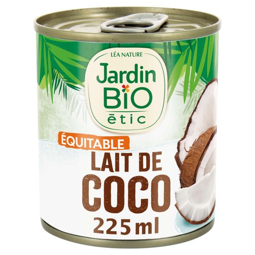 Jardin Bio Lait de coco 225ml
