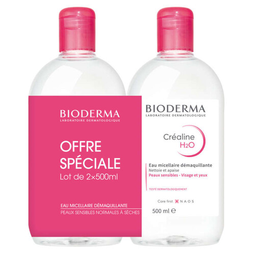 [Para] Bioderma Créaline H2O sans Parfum 2 x 500ml