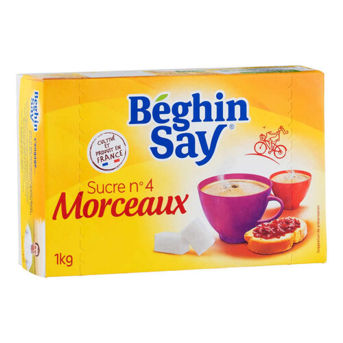 Béghin Say Sucre N°4 En Morceaux 1Kg