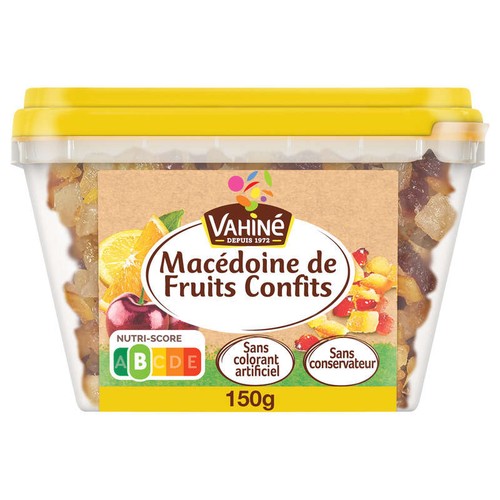 Vahiné Macédoine de Fruits Confits 150g
