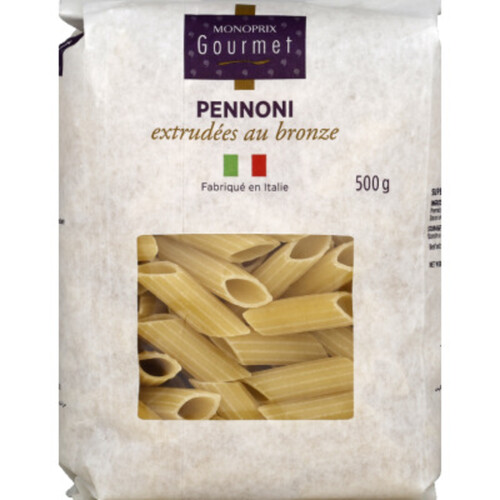 Monoprix Gourmet Pâtes Pennoni 500g