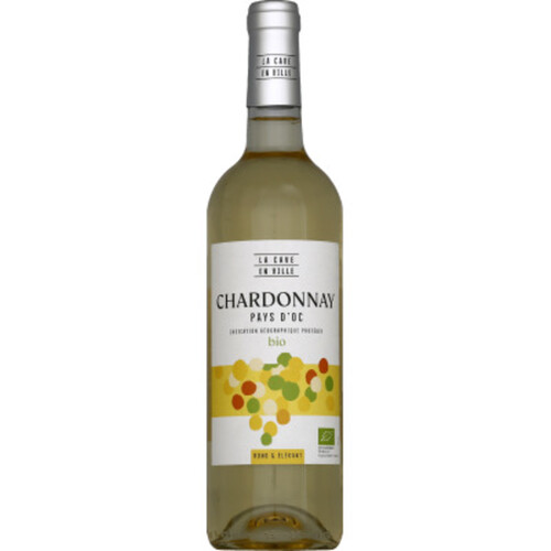 Chardonnay Vin du Pays d’Oc Igp Bio 75cl