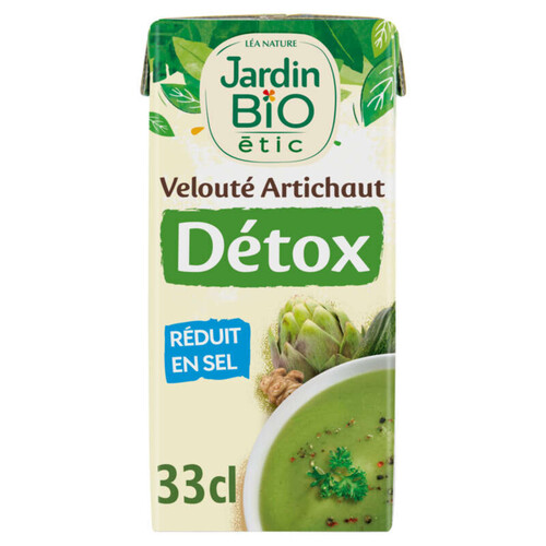 Jardin Bio Soupe à l'Artichaut Detox 33cl