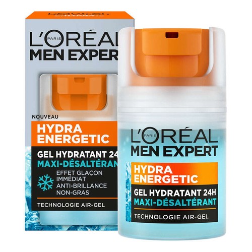 L'Oréal Paris Men Expert Crème Visage Hydratante Hydra Energetic Maxi-Désaltérant 50ml