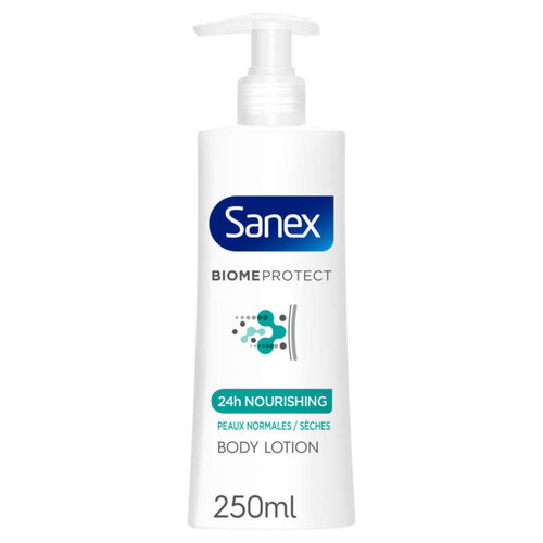 Sanex Crème hydratante corps BiomeProtect nourrisante 250ml