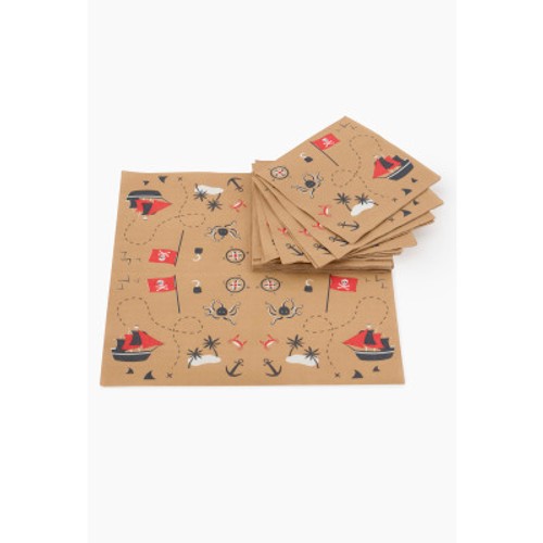 My LIttle Day  Serviettes en Papier Pirates x20