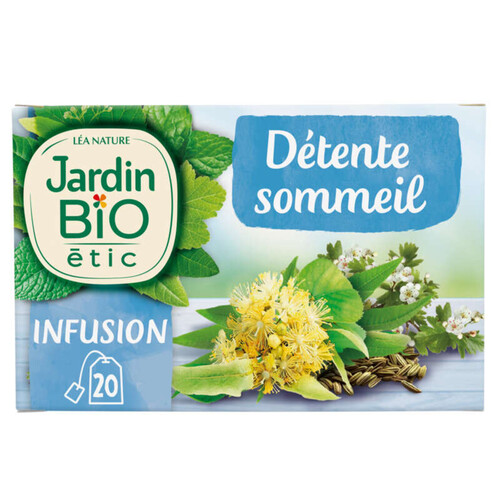 Jardin Bio infusion détente sommeil bio x20 - 30g