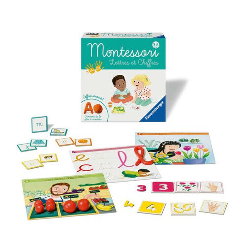 Montessori lettres et chiffres