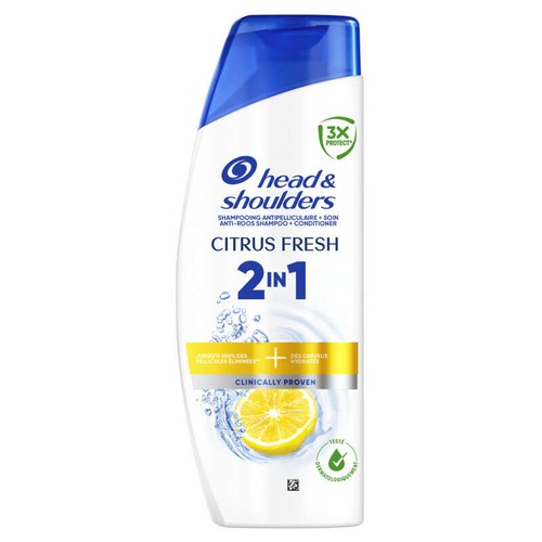Head & Shoulders Citrus Fresh 2en1 Shampooing et après-shampooing antipelliculaire 300ml