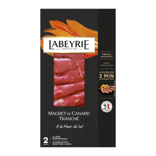 Labeyrie magret de canard en tranche nature - 240g