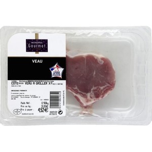Monoprix Gourmet Côte de Veau avec Os 150g