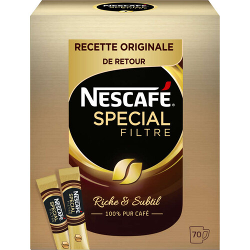 N Spec.Filtre Nescafé Spé Filtre (70 Sticks)