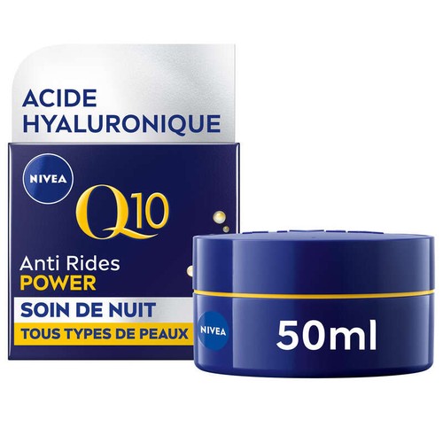 Nivea Crème Q10 visage nuit anti-rides raffermissant 50ml