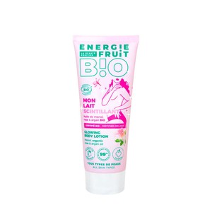 Energie Fruit Lait Corps Scintillant Monoï Rose Bio 200ml