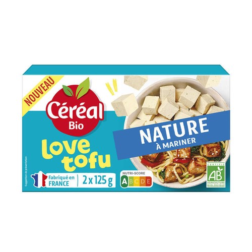 Céréal Bio Tofu Nature à Cuisiner 250g