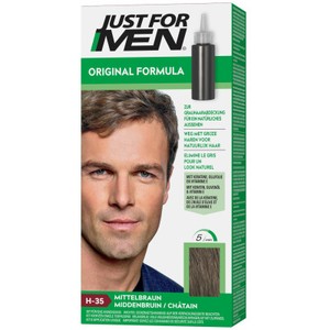 Just for men Coloration cheveux châtain original formula