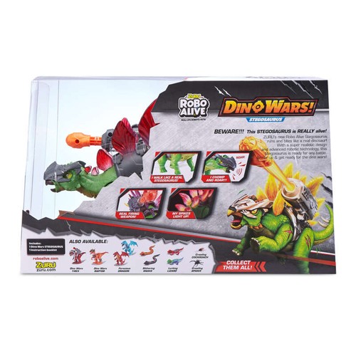 Zuru dino wars stegosaurus robot alive