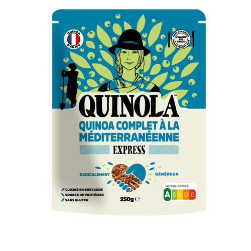 Quinola Quinoa Complet À La Méditerranéenne Express 250G
