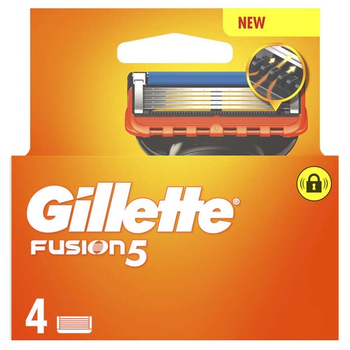Gillette Fusion 5 Recharges Lames x4