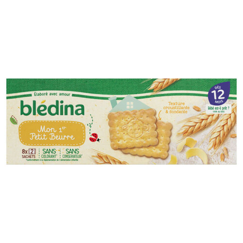 Bledina Mon 1Er Petit Beurre 133G Dès 12 Mois