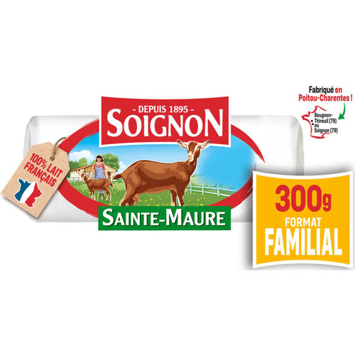 Soignon Sainte Maure Format Familial 300g