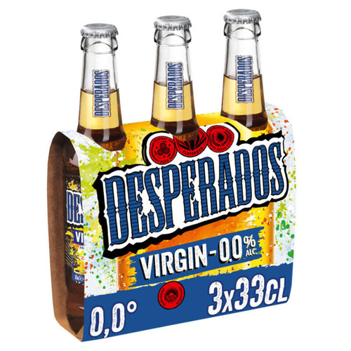 Desperados Virgin Bière Sans Alcool 0,0% 3x33cl