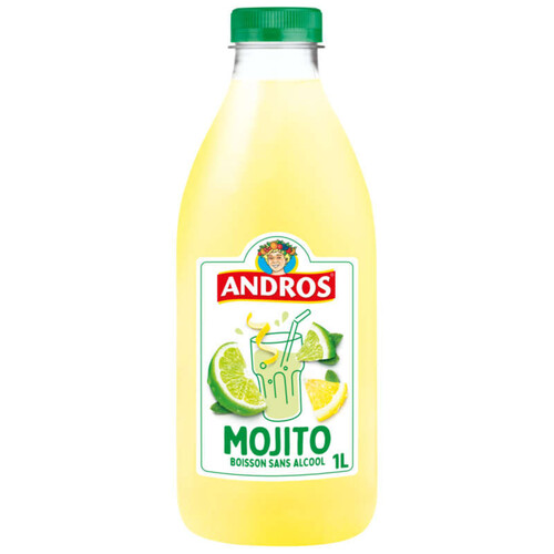 Andros Mojito Cocktail Sans Alcool 1l