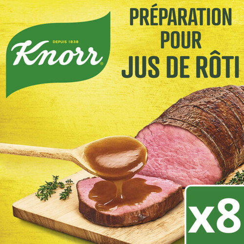 Knorr Préparation Pour Jus De Rôti 8 Cubes