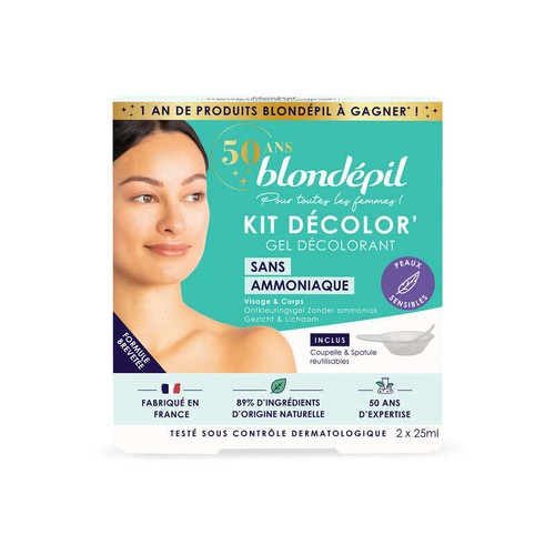 Blondépil Gel Décolorant 2x25ml