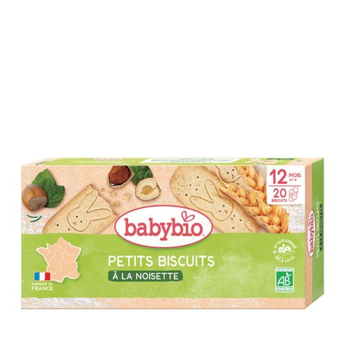 Babybio Biscuit noisette 12m 160g
