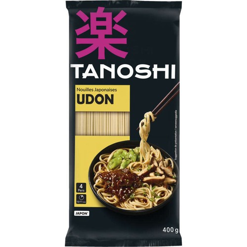 Tanoshi Japon Nouilles Japonaises Udon 400g