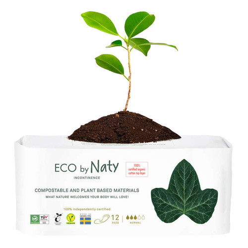 Eco By Naty Serviettes Fuites Urinaires Normal X12