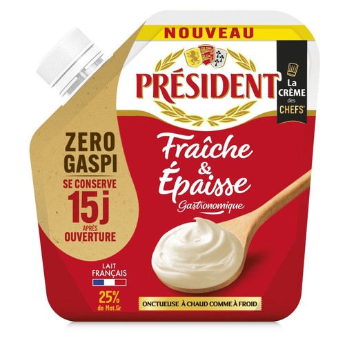 Président Crème légère épaisse 30cl