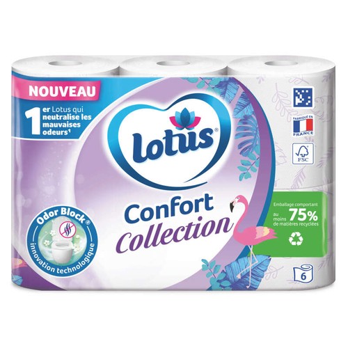 Lotus Papier Toilette confort collection x6