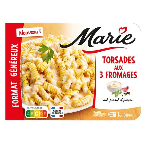 Marie Torsades aux 3 fromages 380g