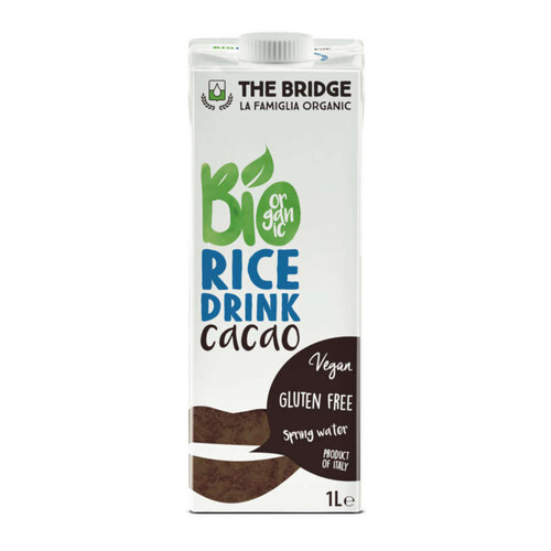 [Par Naturalia] The Bridge Boisson Au Riz Chocolat Sans Gluten 1L Bio