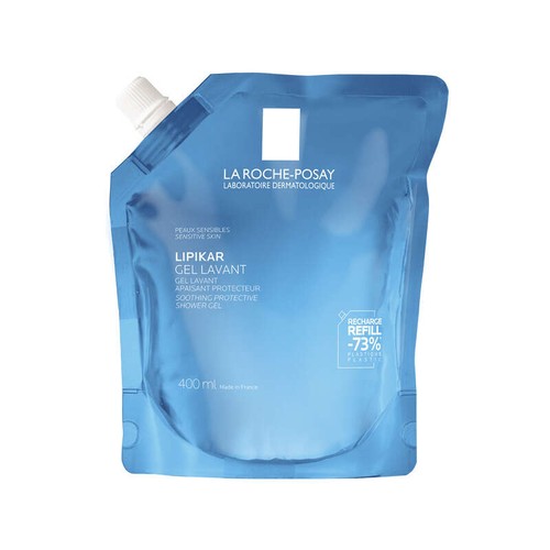 La Roche-Posay Lipikar Gel Lavant Gel Douche Apaisant Protecteur Éco-Recharge 400ml