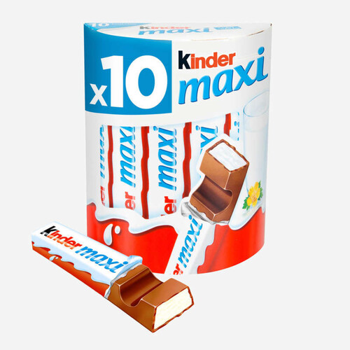 Kinder Maxi Pack de 10 barres 210g