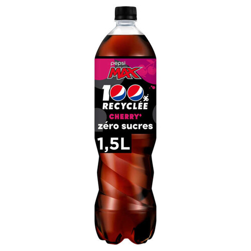 Pepsi - Soda zero sucres au cola - La bouteille de 1,5 l