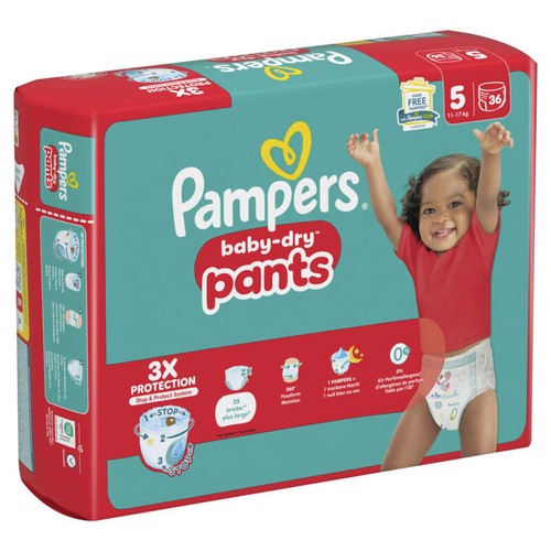 Pampers Couches Culottes Taille 5 x36