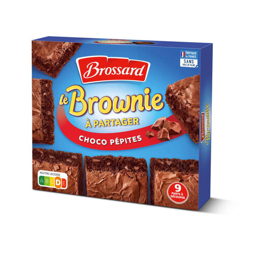 Brossard Brownie au chocolat et pépites de chocolat 285g