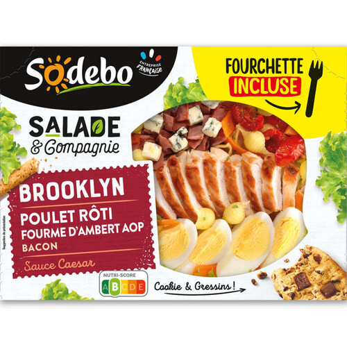 Sodebo Salade & compagnie Brooklyn 320g