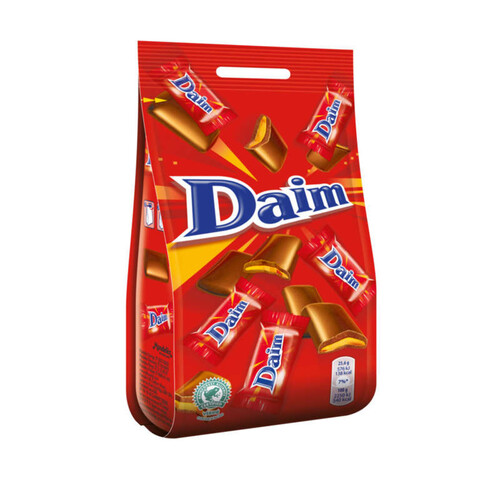Daim Chocolat Au Lait Fourré Au Caramel Croquant 140G